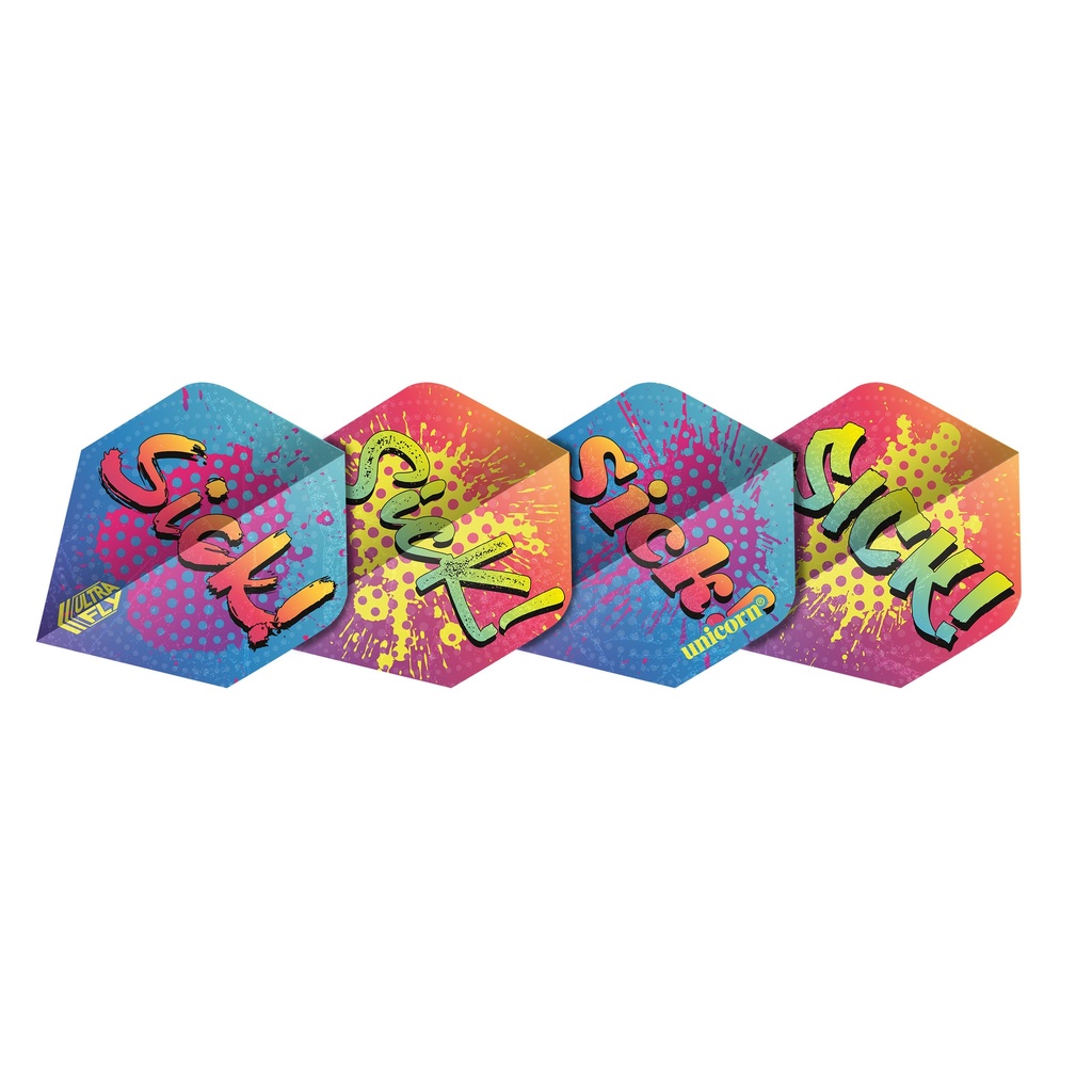 [69022] Unicorn Ultra Fly 100 Slang Polyester Flights