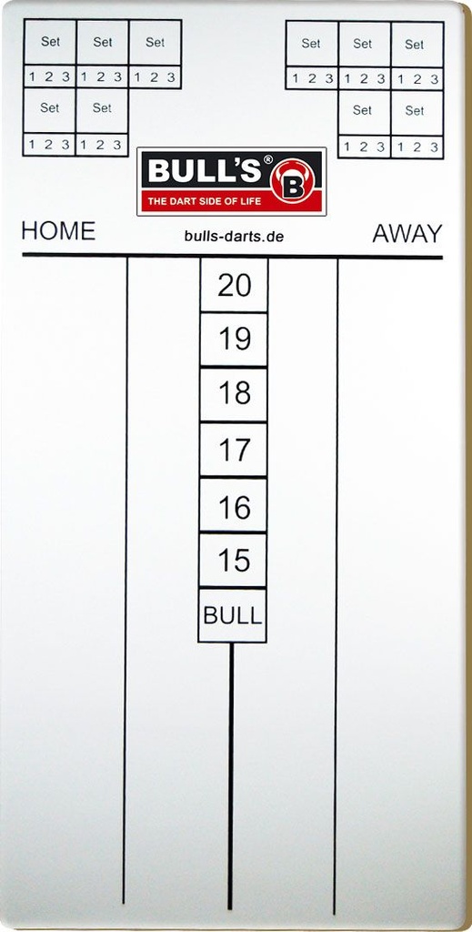 BULL'S Markerboard Masterscoreboard