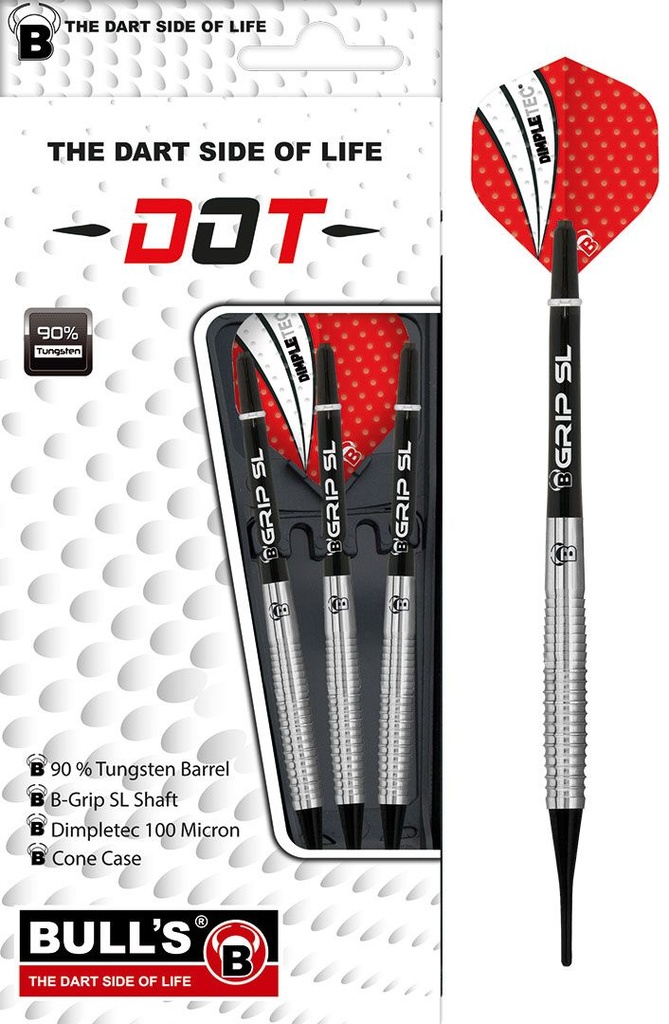 [18318] BULL'S Dot D1 90% Tungsten Soft Dart