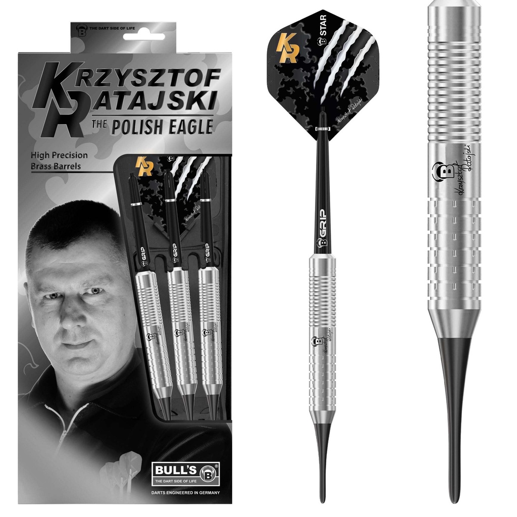 [b17008] BEAZD Krzysztof Ratajski Brass Silver Softdart