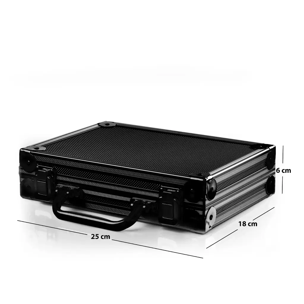 [802501] Dartkoffer Alu PAK Luxus