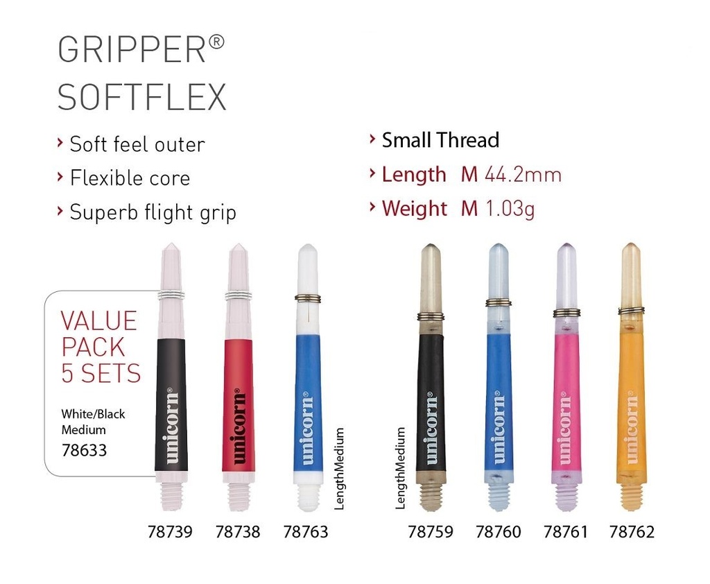 Unicorn Gripper Softflex Shaft