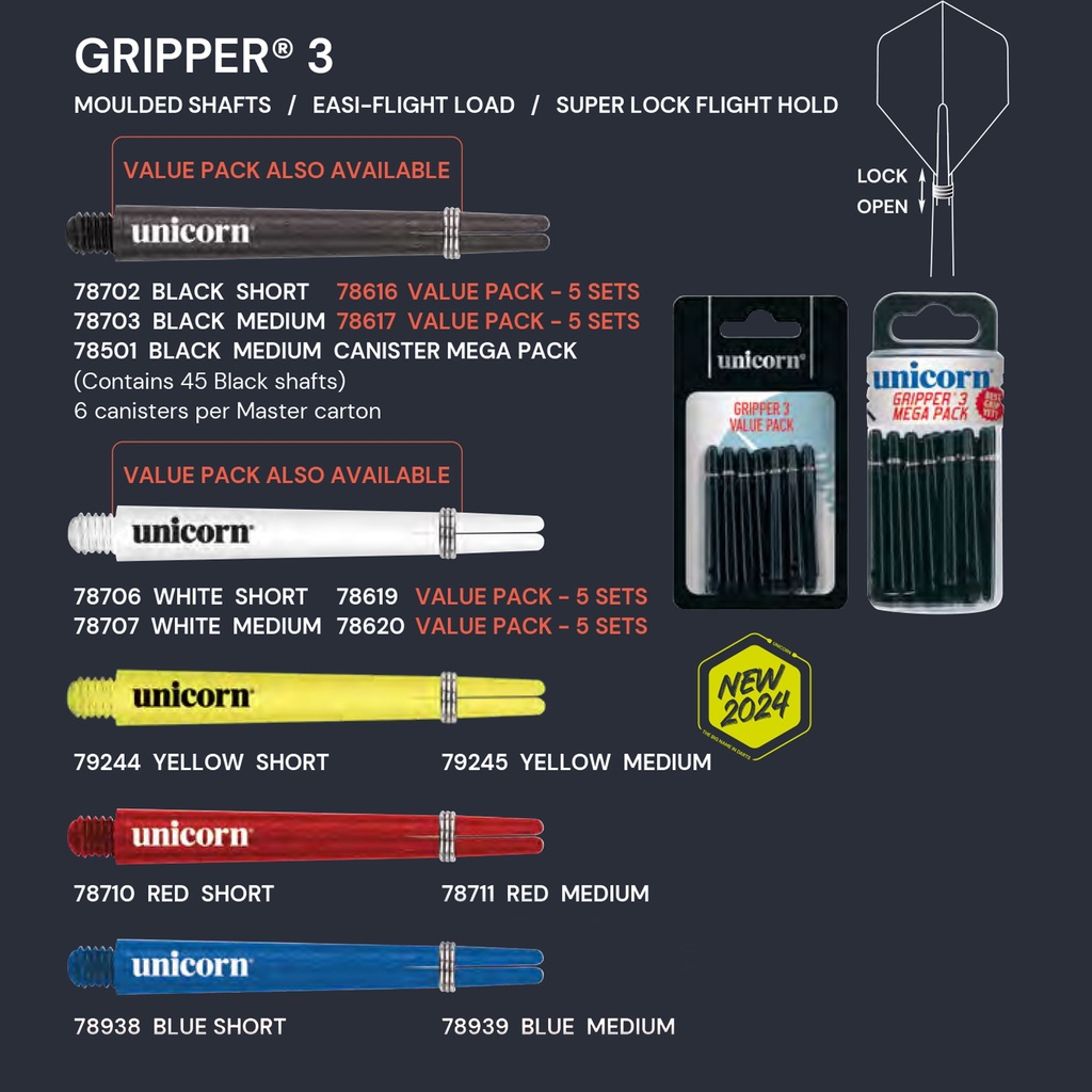 Unicorn Gripper 3 Shaft