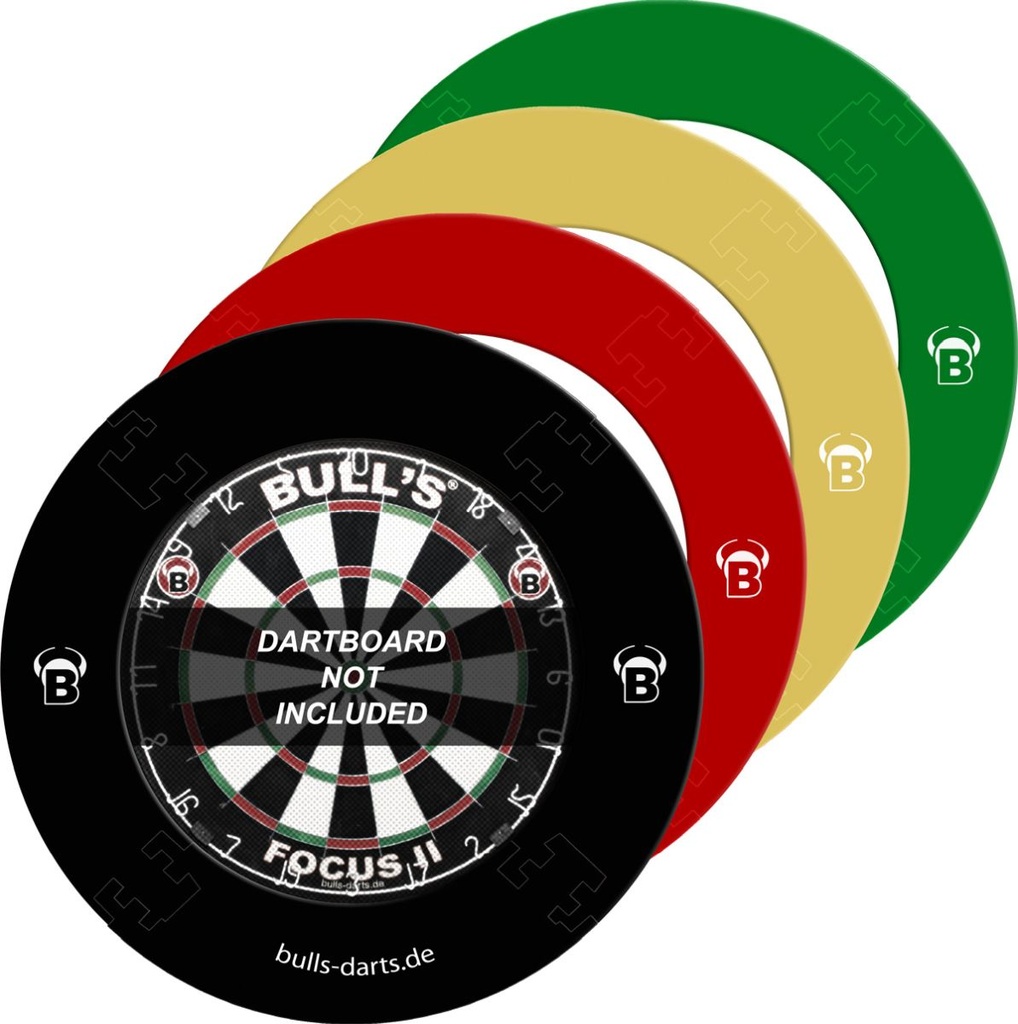 [b67921] BEAZD Quarterback EVA Dart Board Surround (schwarz)
