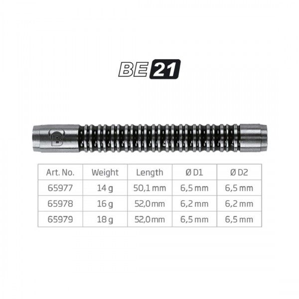 [b65978] BEAZD BE-21 Soft Dart Barrel (16 Gr.)