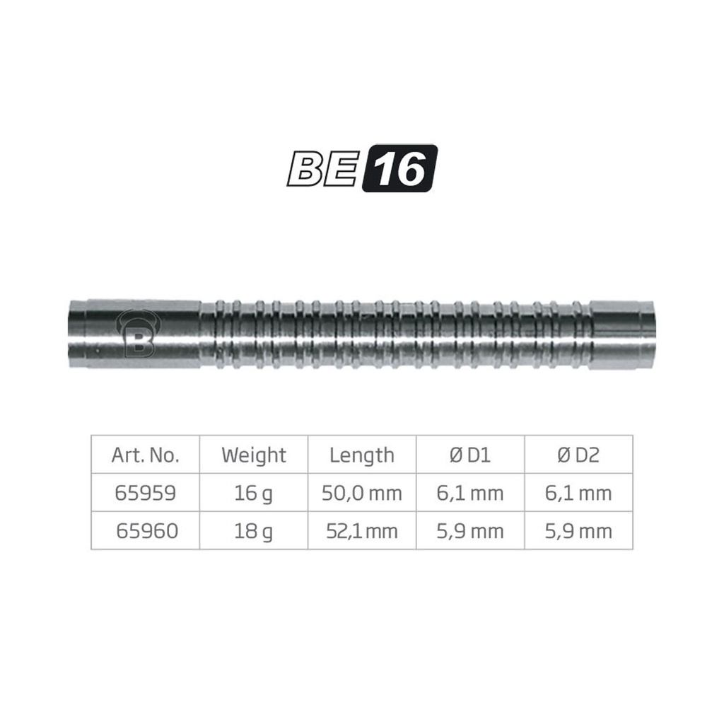 [b65959] BEAZD BE-16 Soft Dart Barrel (16 Gr.)