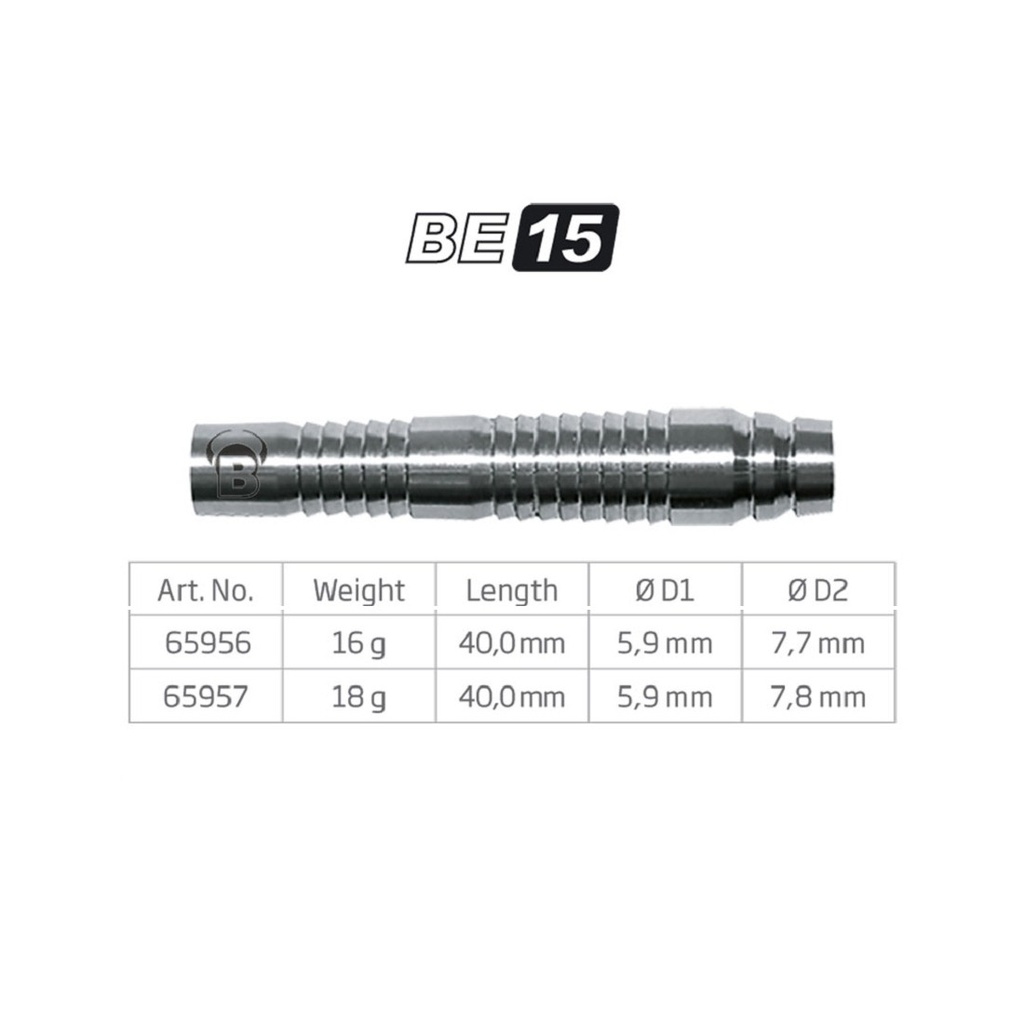 [b65956] BEAZD BE-15 Soft Dart Barrel (16 Gr.)