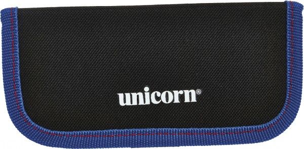 [46219] Unicorn Midi Velcro Wallet (schw.-blau)