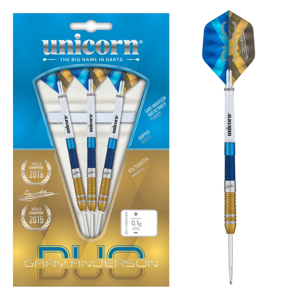 [29210] Unicorn Gary Anderson Duo Steel Darts (21 Gr.)
