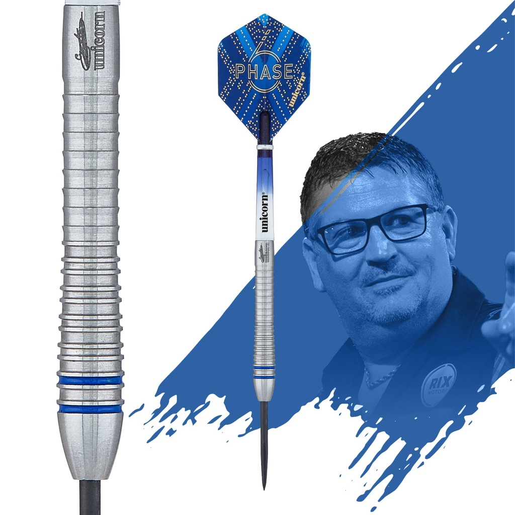 [29031] Unicorn Phase 6 World Champion Gary Anderson Steel Dart Presentation Box (22 Gr.)