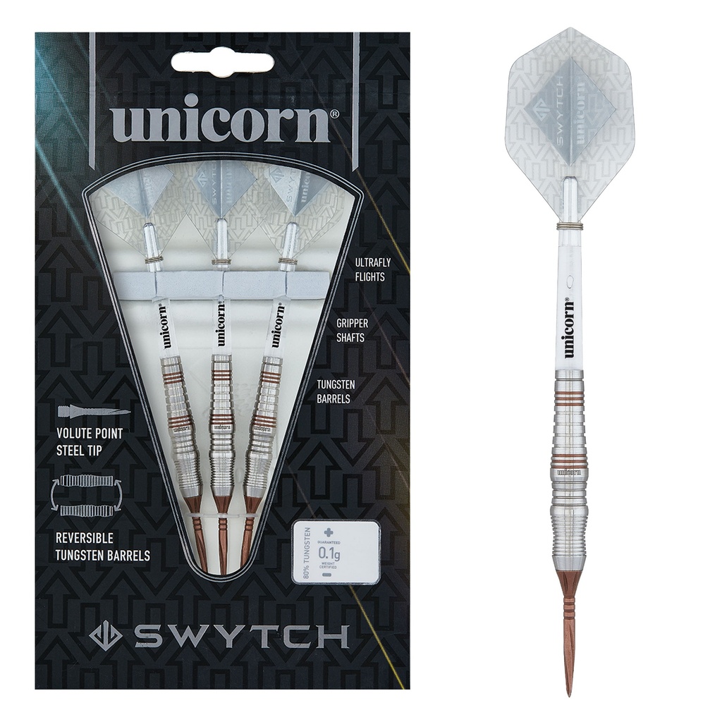 Unicorn Swytch Steel Darts Kupfer