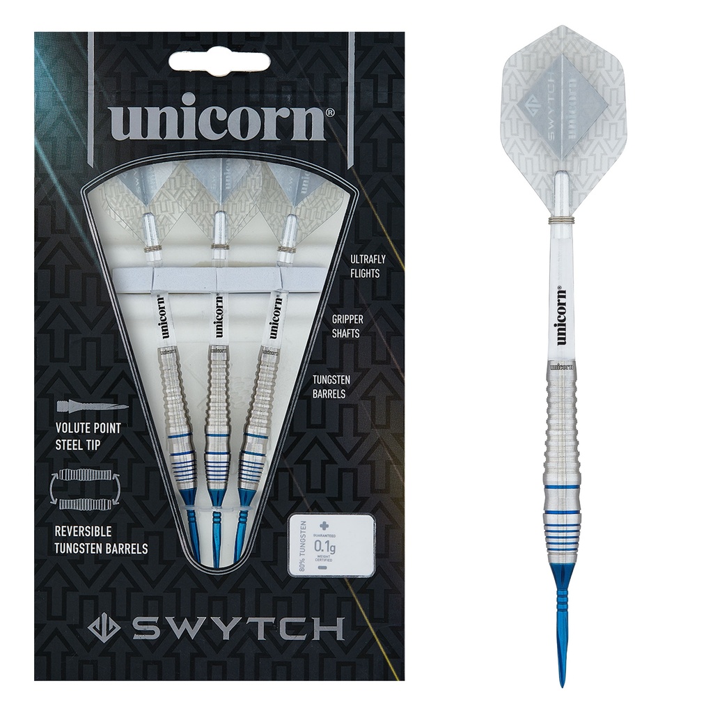 [27933] Unicorn Swytch Steel Darts Blau (22 Gr.)