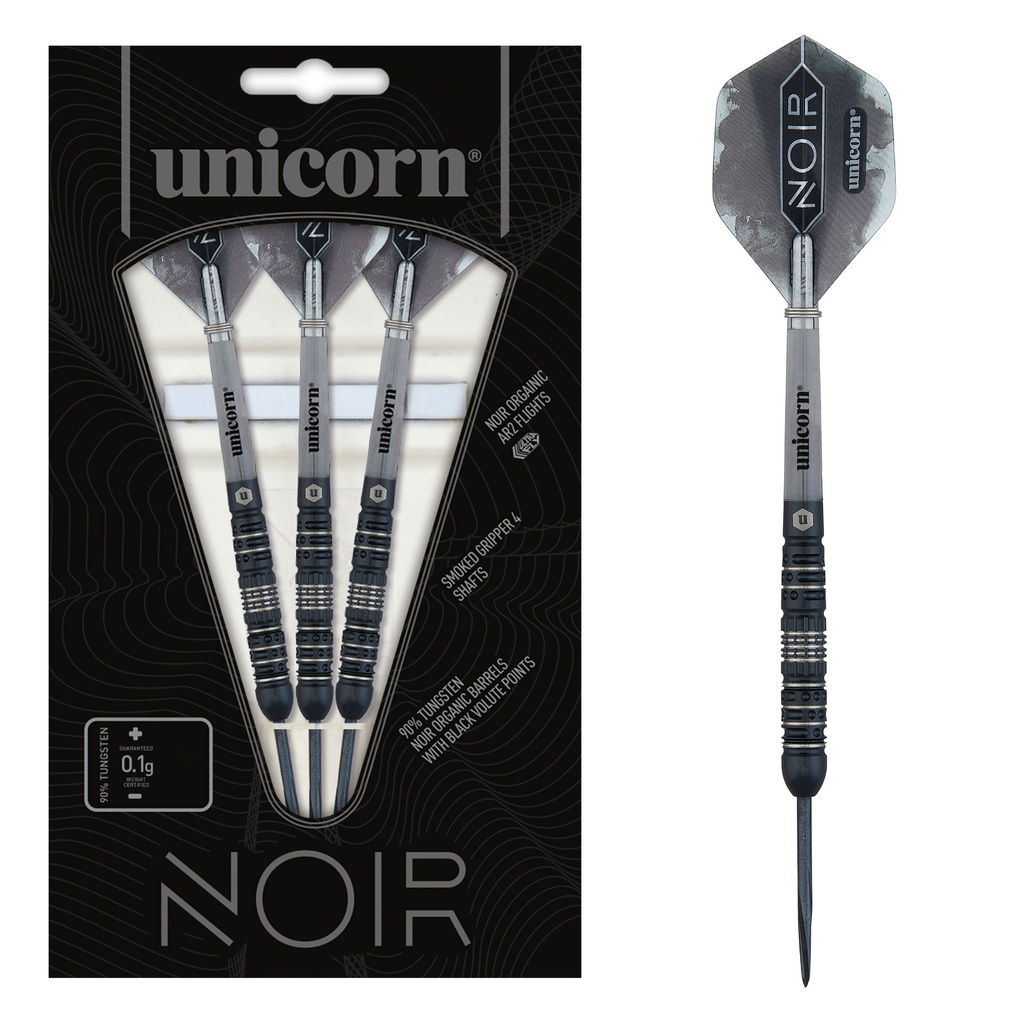 [27892] Unicorn Noir Style 4 Tungsten Steel Darts (25 Gr.)