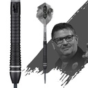 Unicorn Gary Anderson Noir Phase 6 - Deluxe Steel Darts