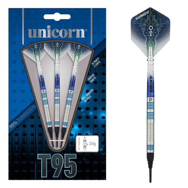 [24022] Unicorn Core XL T95 Soft Darts (22 Gr.)