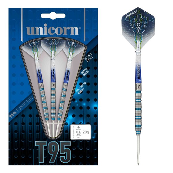 [24011] Unicorn Core XL T95 Steel Darts (22 Gr.)