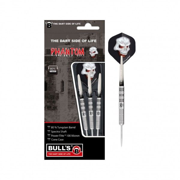 [13681] BULL'S Phantom PT1 Steel Dart (21 Gr.)
