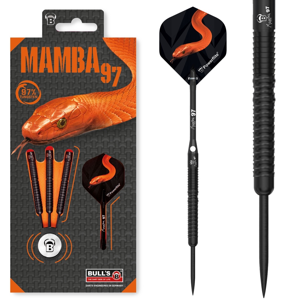 [13085] BULL'S Mamba 97 M6 Steel Dart (25 Gr.)
