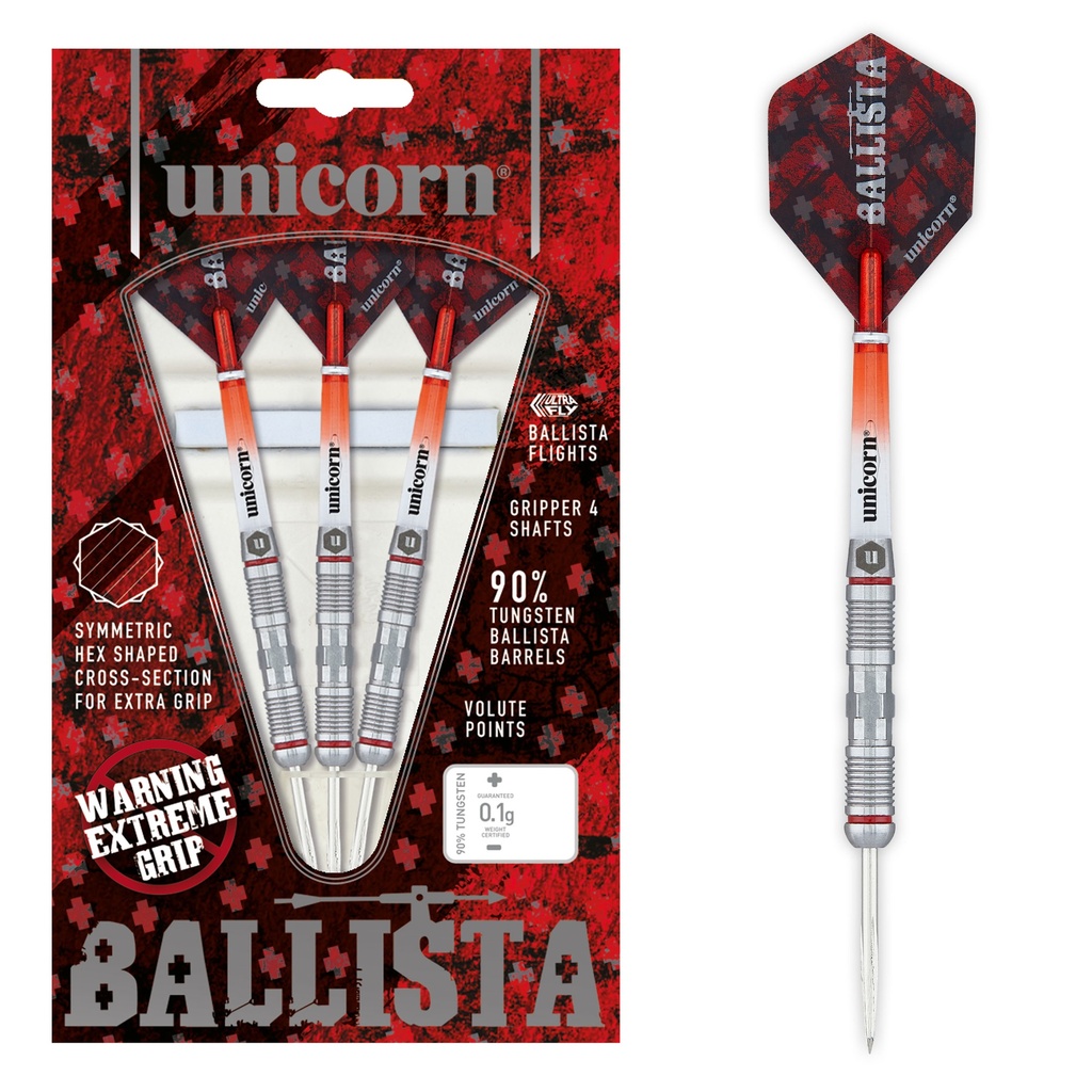 [06135] Unicorn Ballista Style 2 Tungsten Steel Darts (25 Gr.)