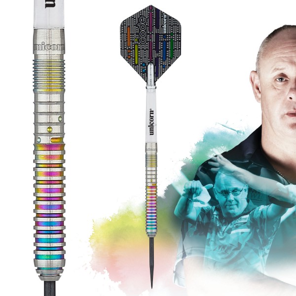 Unicorn Ian White Code Players Steel Dart