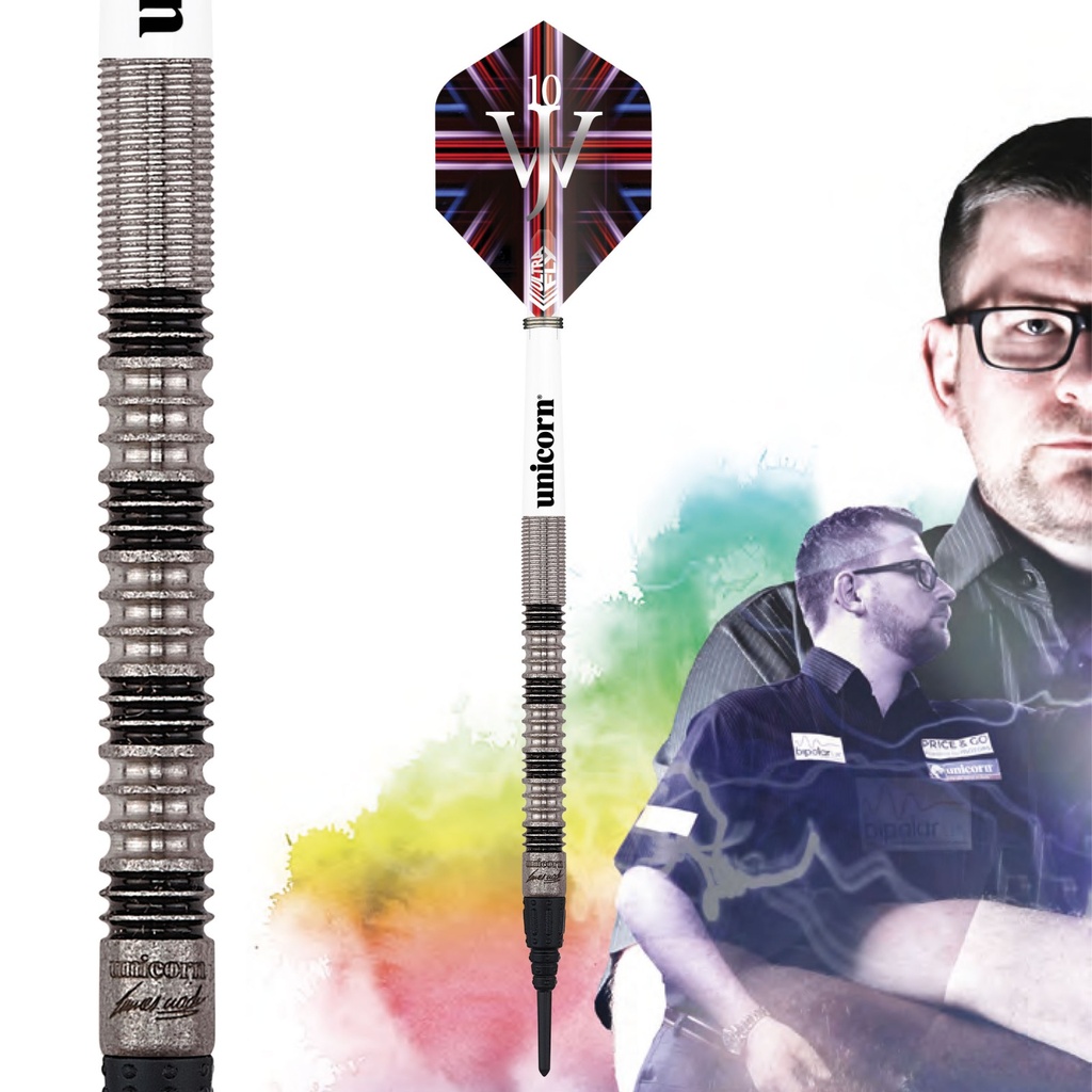 [04623] Unicorn Premier 2022 James Wade Soft Darts (20 Gr.)