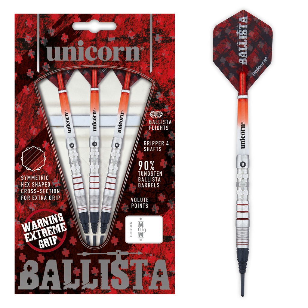 [04335] Unicorn Ballista Style 3 Tungsten Soft Darts (20 Gr.)