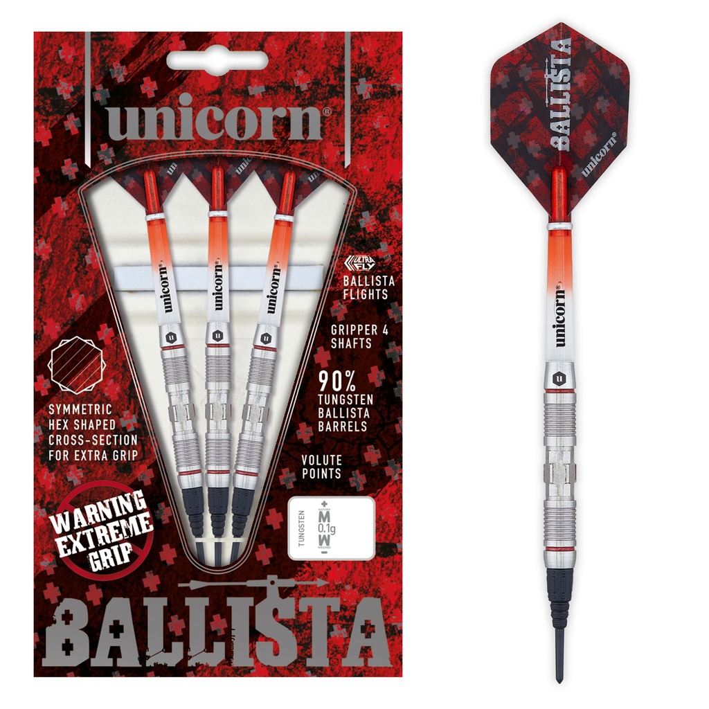 [04333] Unicorn Ballista Style 2 Tungsten Soft Darts (20 Gr.)