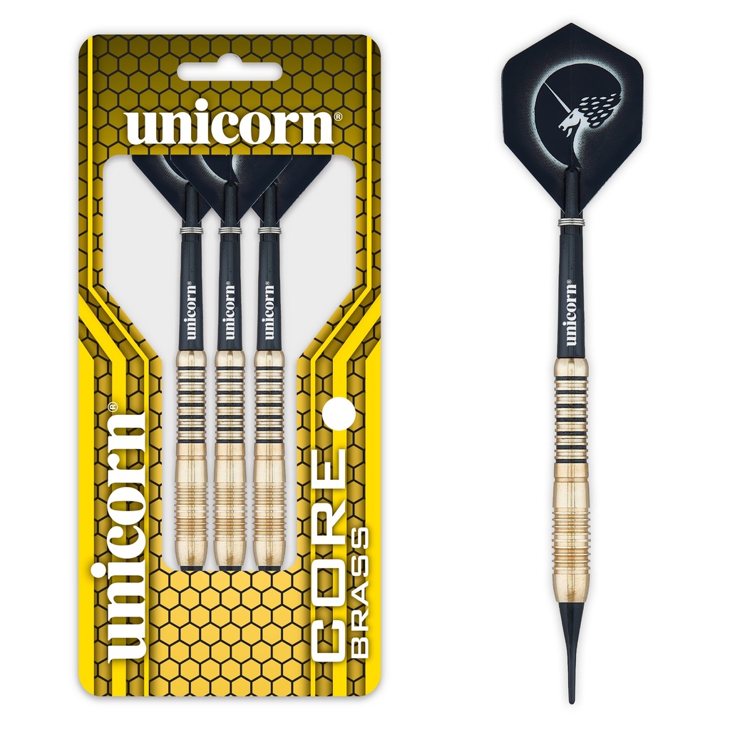 [03977] Unicorn Core Brass Soft Darts (16 Gr.)