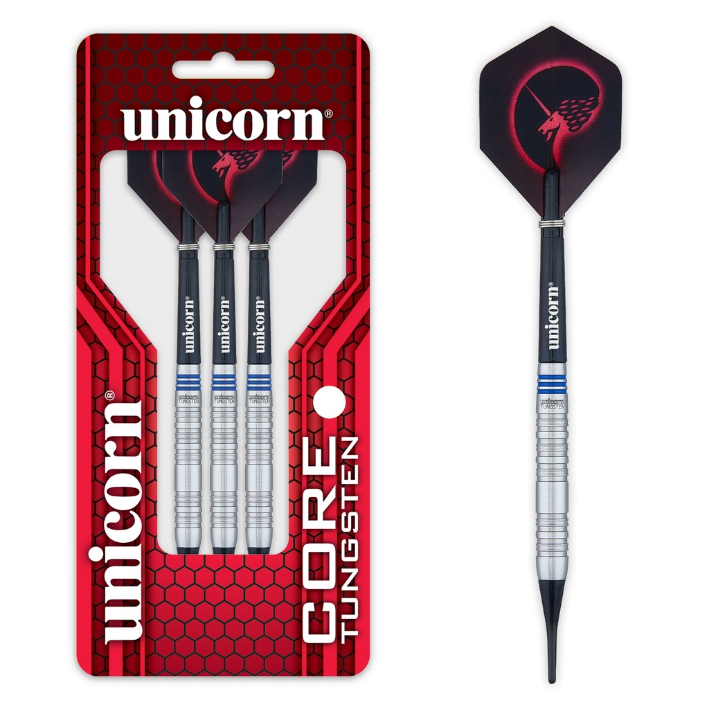[03974] Unicorn Core Tungsten Style 1 Soft Darts (20 Gr.)