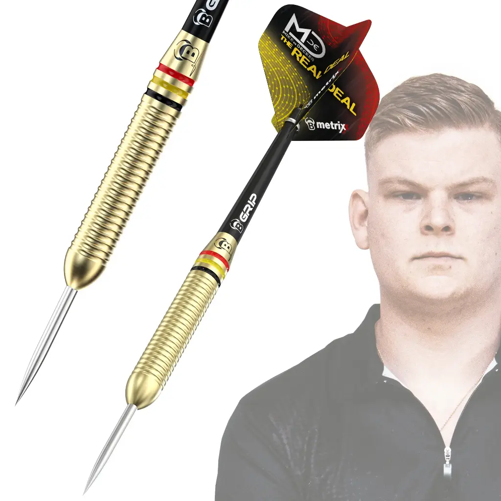 [b12110] BEAZD Mike de Decker Player Brass Steel Dart