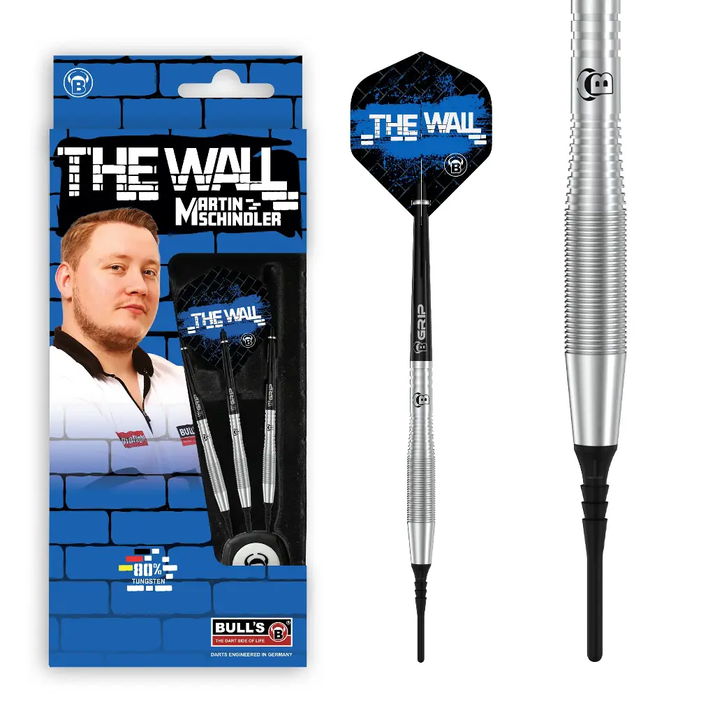 [18738] BULL'S Martin Schindler TW80 Softdart 18Gr.