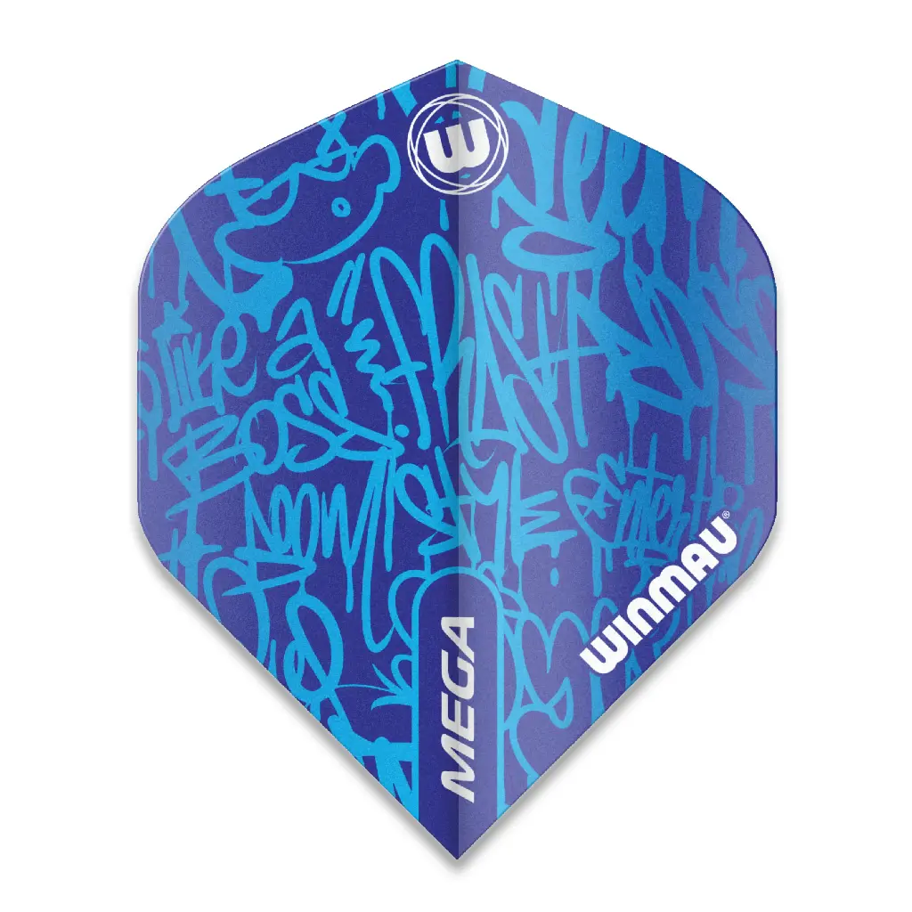 [729823] Flights Winmau Mega Standard Blue