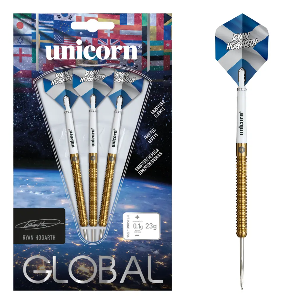 Unicorn Global Ryan Hograth 23g Steel Tip 95% Tungsten