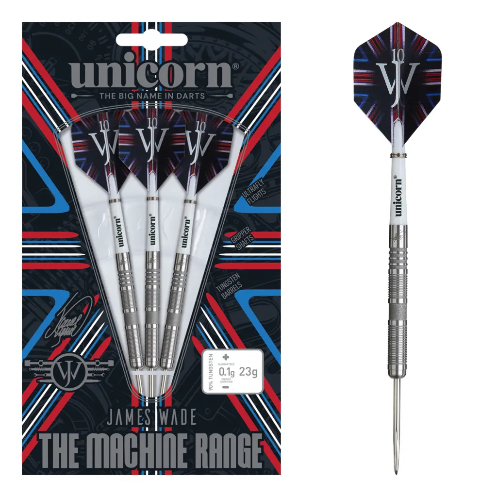 [29245] Unicorn "The Maschine" James Wade 2025 Steel Tip 90% Tungsten (25 Gr.)