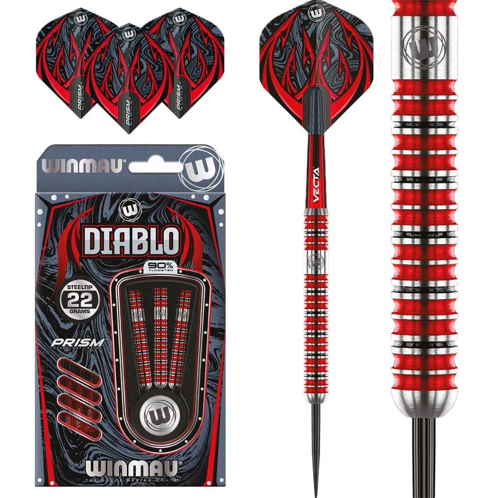 Steeldart Winmau Diablo 1480-22g