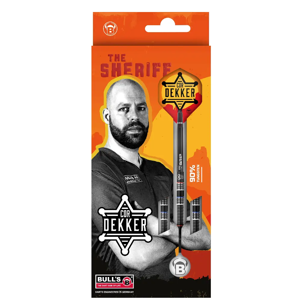 [17708] BULL'S Cor Dekker Soft Dart