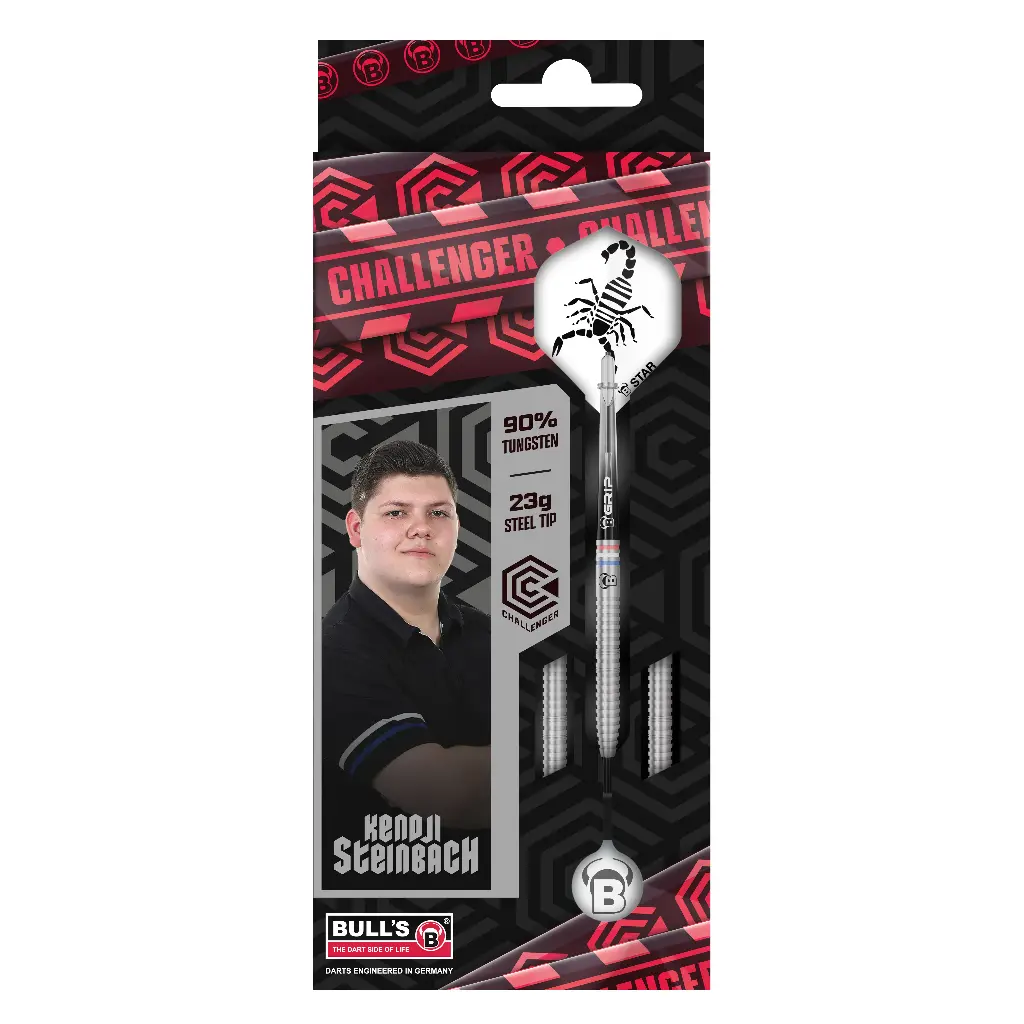 BULL'S Kendji Steinbach Challenger Steel Dart