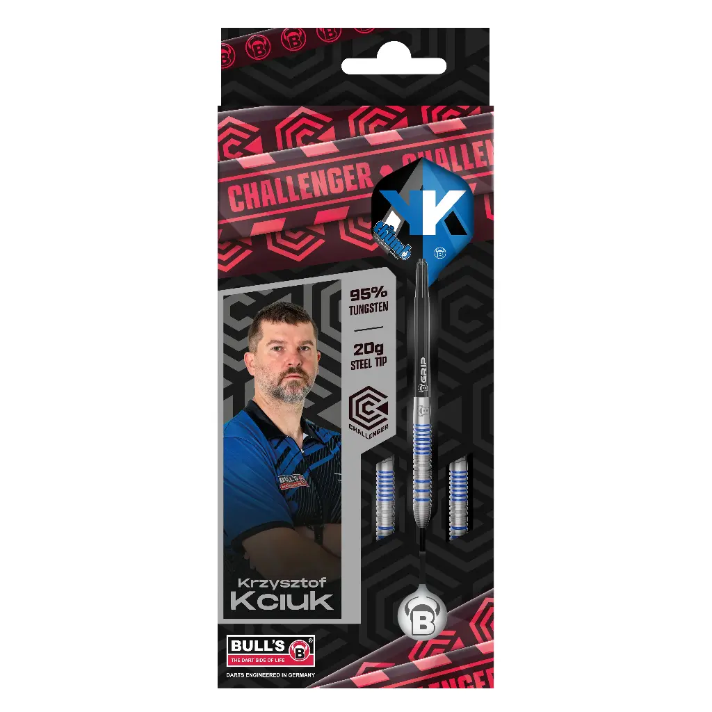 BULL'S Krzysztof Kciuk Challenger Steel Dart