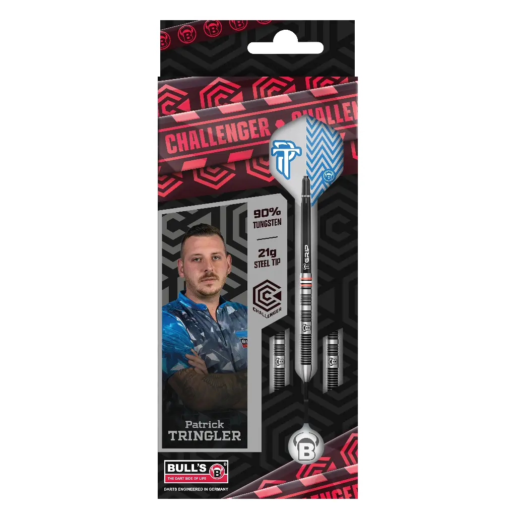 [14277] BULL'S Patrick Tringler Challenger Steel Dart