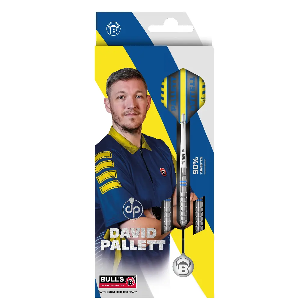 [14258] BULL'S David Pallett Steel Dart (22 Gr.)