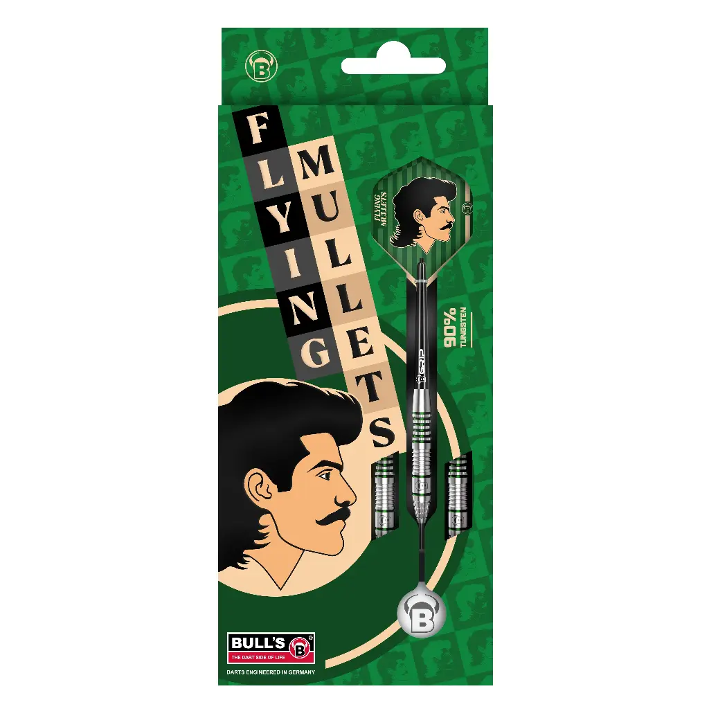 BULL'S Flying Mullet Steel Dart