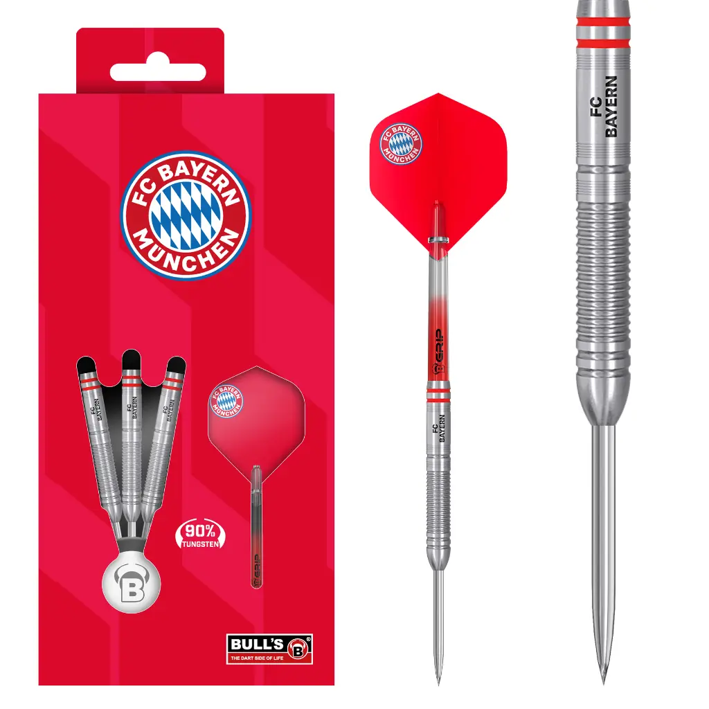 BULL'S FC Bayern München Steel Dart (22 Gr.)