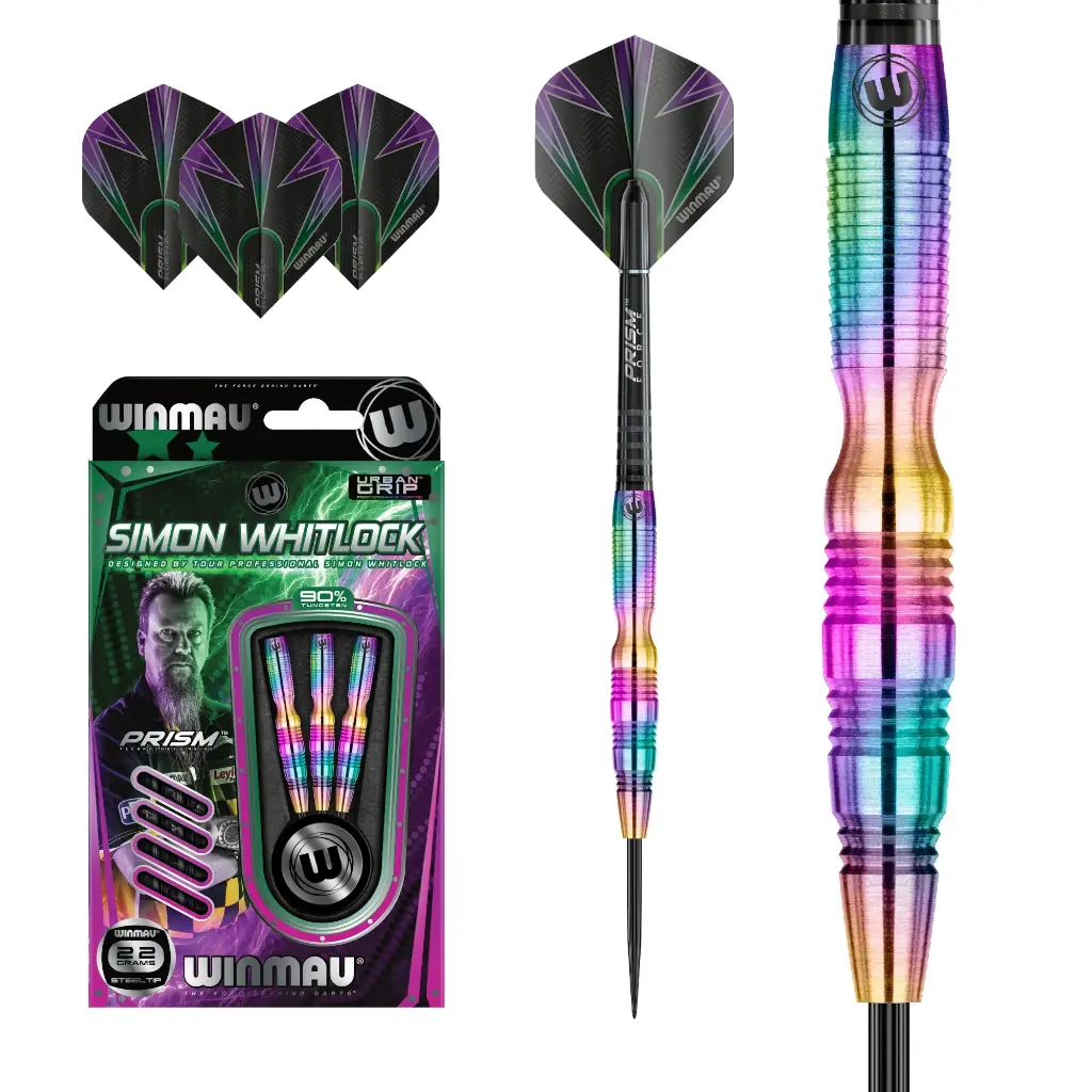Winmau Whitlock Steeldart Urban Grip 22g/24g