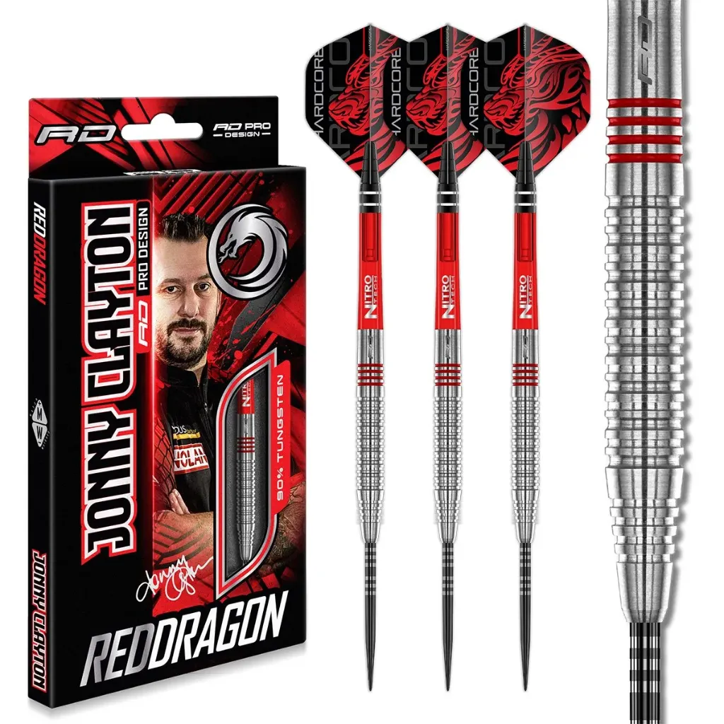 [726005] Red Dragon Jonny Clayton Original 2.0 Steeldart 24g