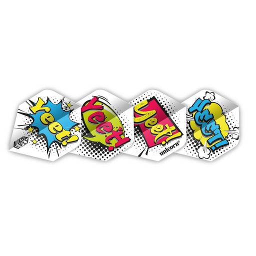 [69018] Unicorn Ultra Fly 100 Slang Polyester Flights