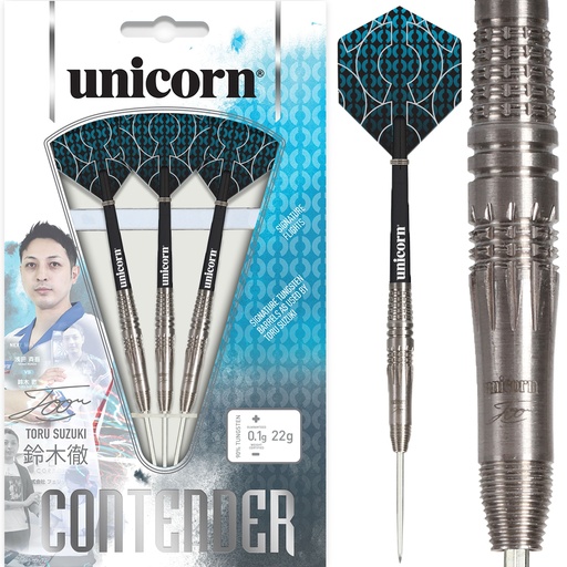 [01228] Unicorn Contender Toru Suzuki Phase 2 Steel Darts