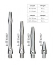 BULL'S Simplex Aluminium Shaft
