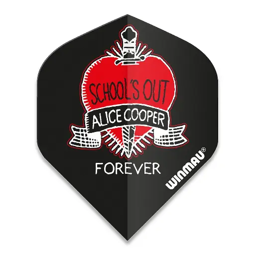 [729804] Flights Winmau Rock Legends Alice Cooper Schools Out 