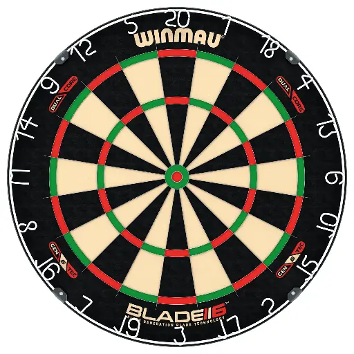 [806907] Dartboard Winmau Blade 6 Dual Core