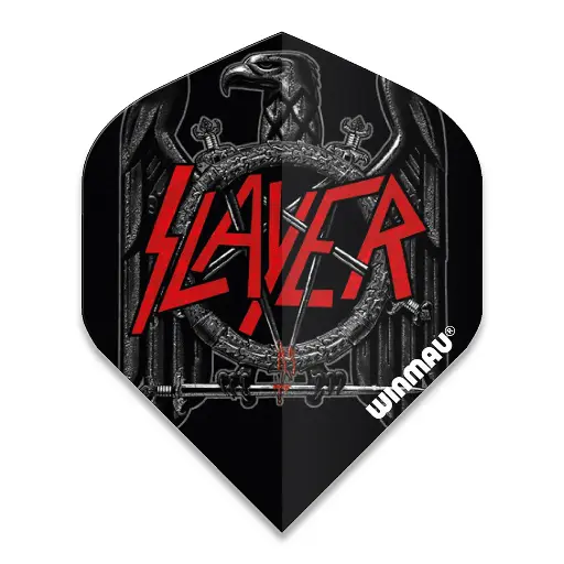 [729813] Flights Winmau Rock Legends Slayer Black Eagle